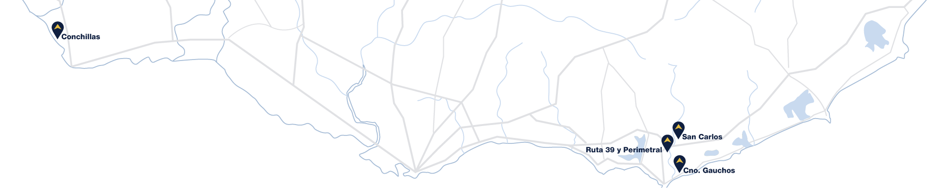 mapa estaciones